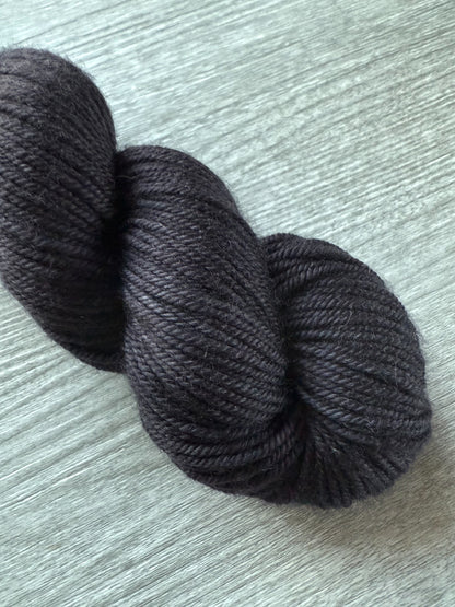 The Pot Calling The Kettle Black Artisan Hand Dyed Merino Wool Yarn