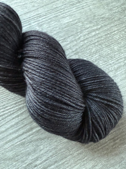 The Pot Calling The Kettle Black Artisan Hand Dyed Merino Wool Yarn