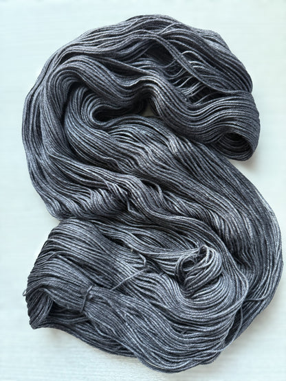 The Pot Calling The Kettle Black Artisan Hand Dyed Merino Wool Yarn