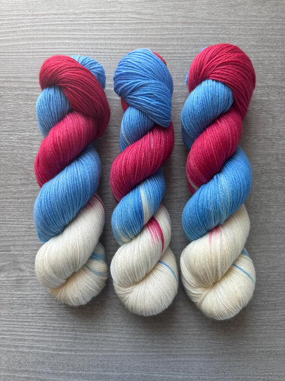 The Real Rocket Ride Artisan Hand Dyed Merino Wool Yarn