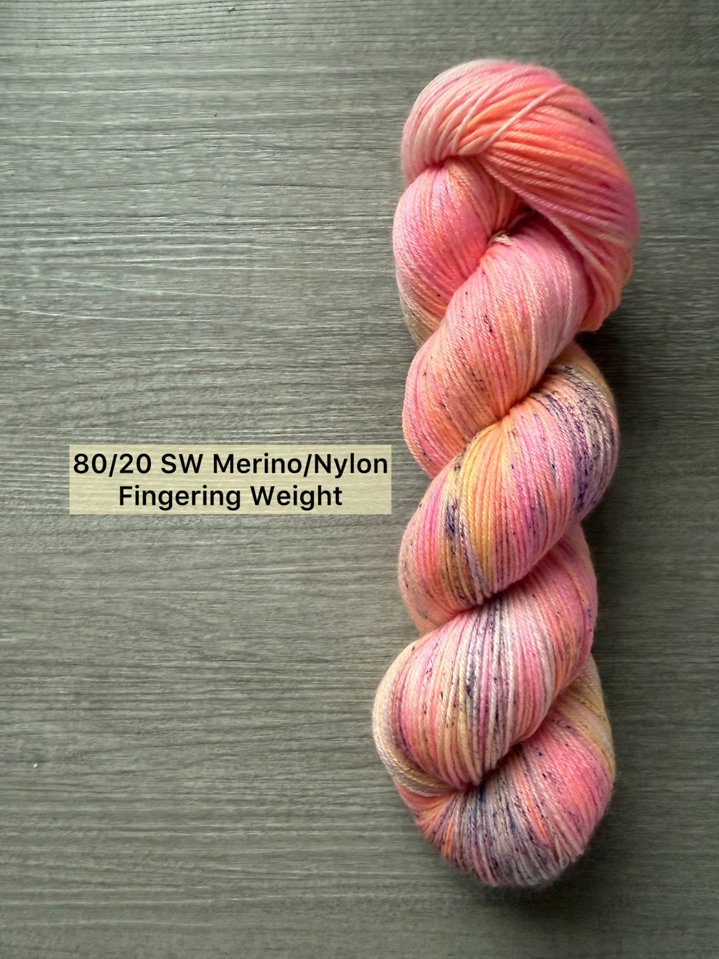 Tropical Sunset Artisan Dyed Merino Wool Yarn