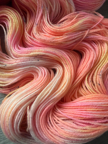 Tropical Sunset Artisan Dyed Merino Wool Yarn