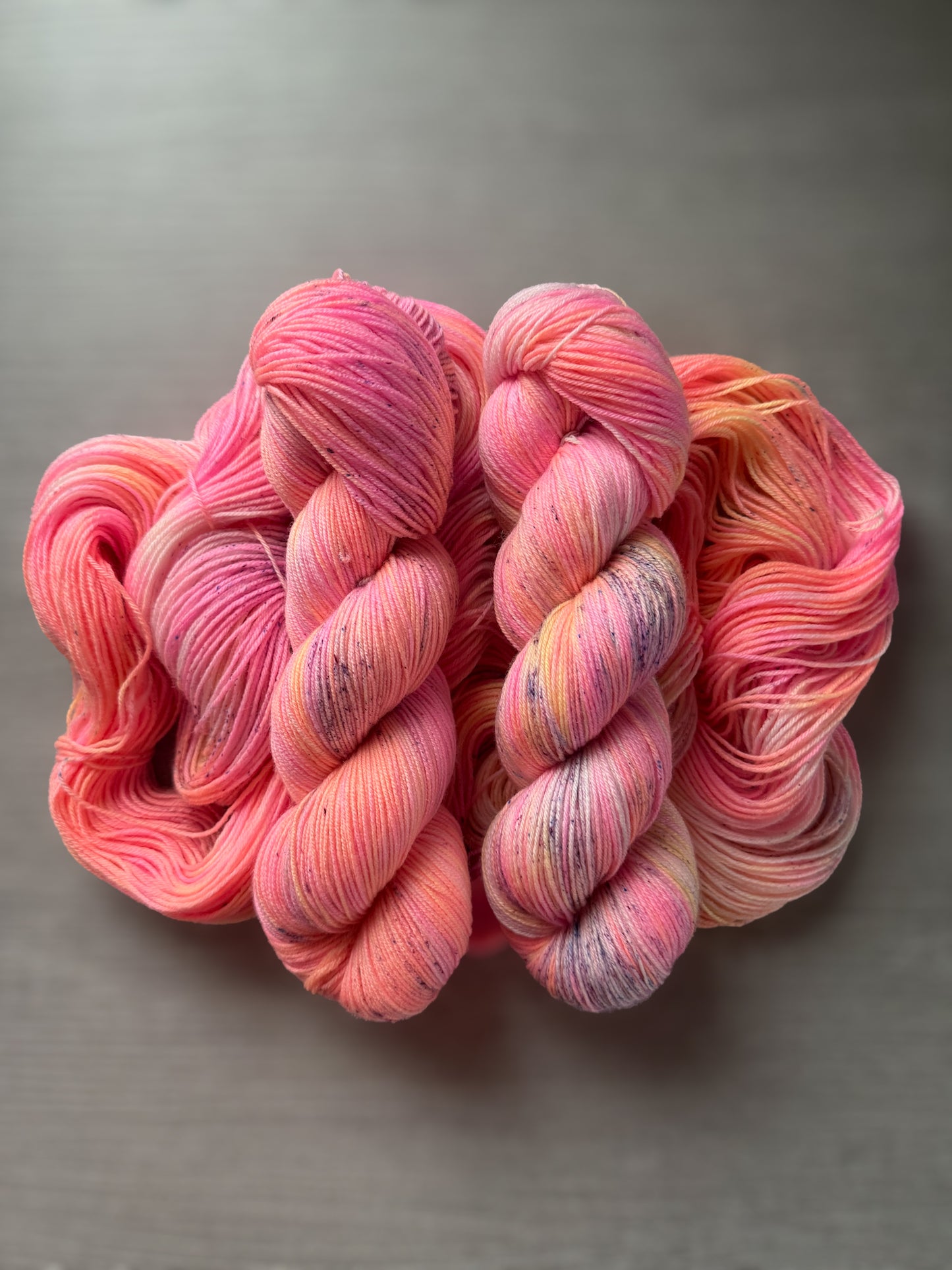 Tropical Sunset Artisan Dyed Merino Wool Yarn