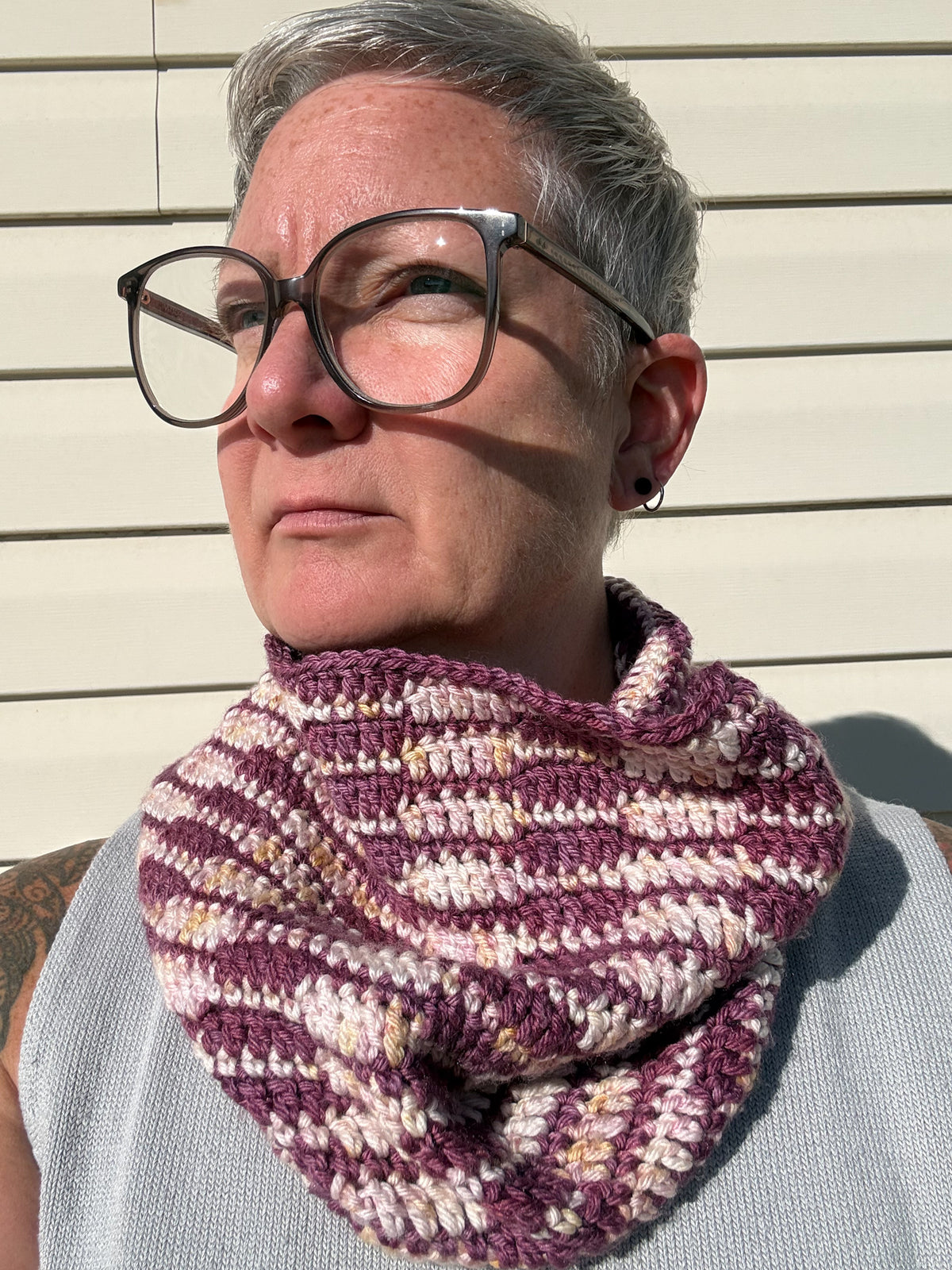 Undertow Crochet Cowl Pattern ONLY
