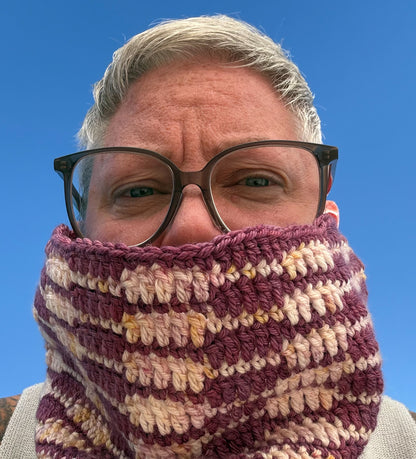 Undertow Crochet Cowl Pattern ONLY