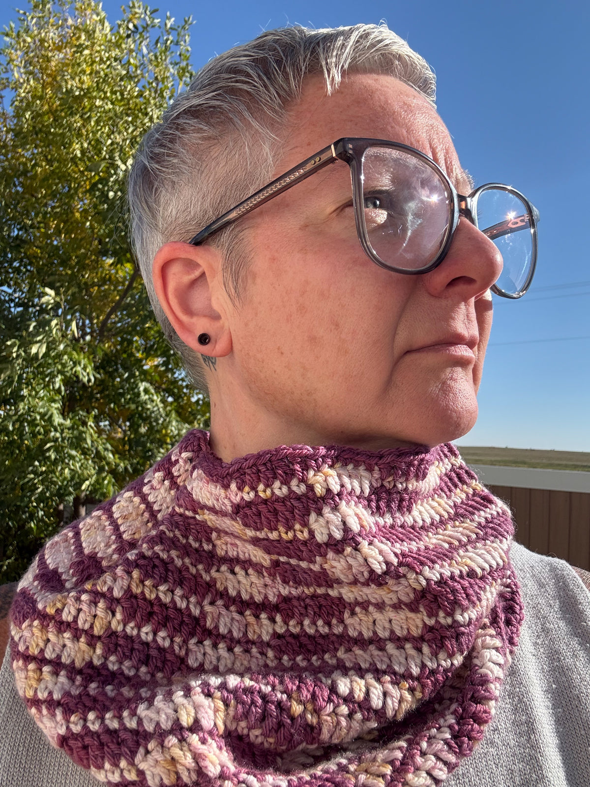 Undertow Crochet Cowl Pattern ONLY