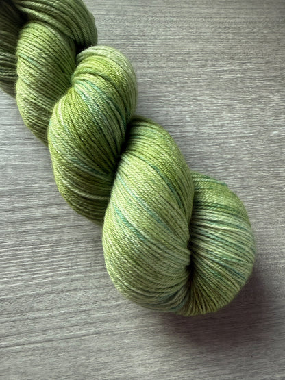 Verde Marbled Artisan Hand Dyed Merino Wool Yarn
