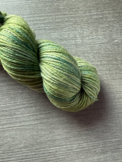 Verde Marbled Artisan Hand Dyed Merino Wool Yarn