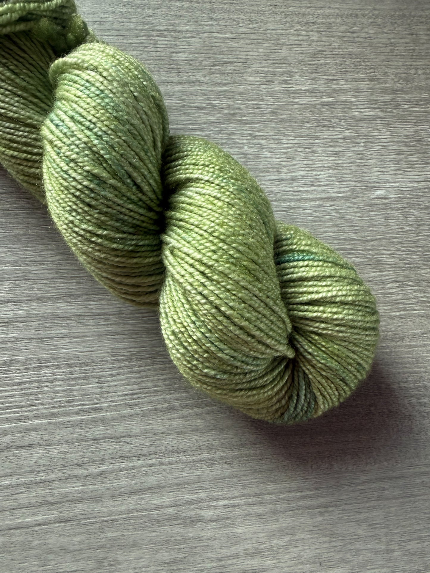 Verde Marbled Artisan Hand Dyed Merino Wool Yarn