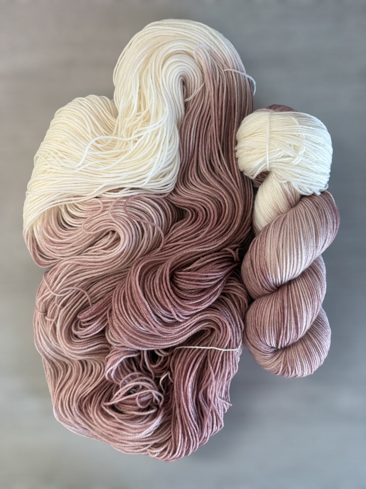 Victorian Rose Hand Dyed Assigned Pooling Yarn