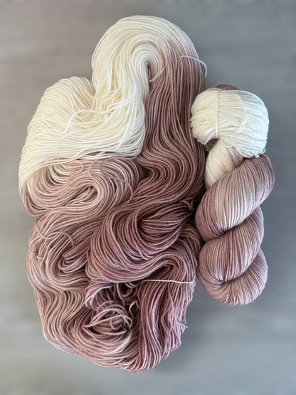 Victorian Rose Hand Dyed Assigned Pooling Yarn