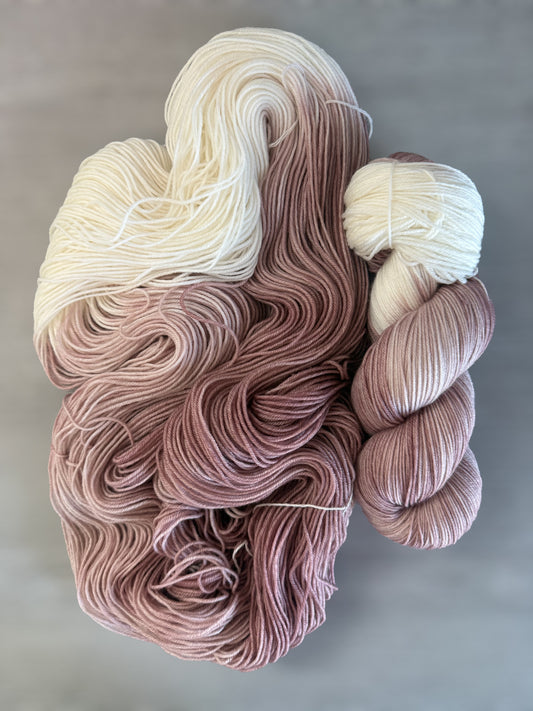 Victorian Rose Hand Dyed Assigned Pooling Yarn