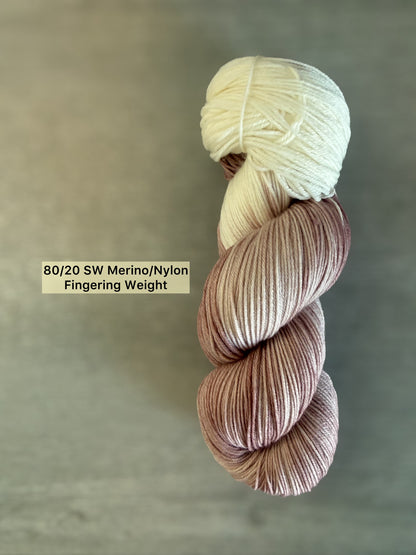 Victorian Rose Hand Dyed Assigned Pooling Yarn