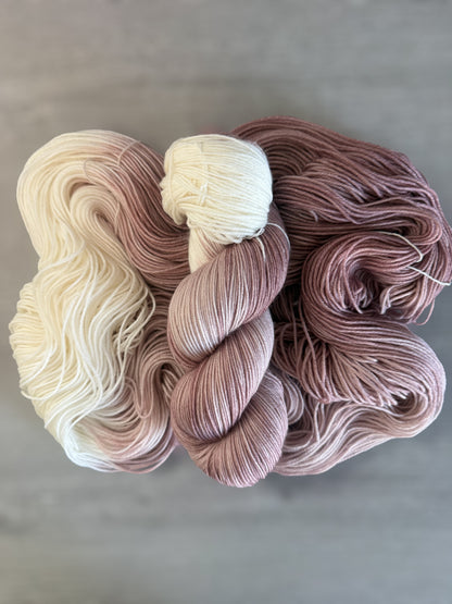 Victorian Rose Hand Dyed Assigned Pooling Yarn