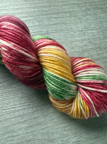Vintage Christmas Artisan Hand Dyed Merino Wool Yarn