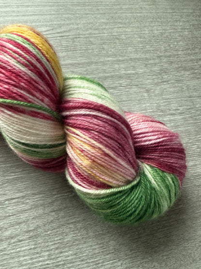 Vintage Christmas Artisan Hand Dyed Merino Wool Yarn
