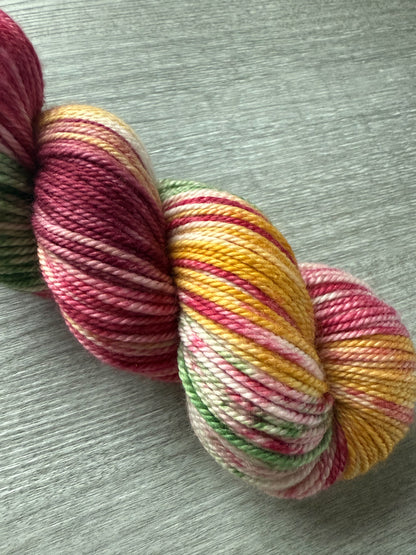 Vintage Christmas Artisan Hand Dyed Merino Wool Yarn