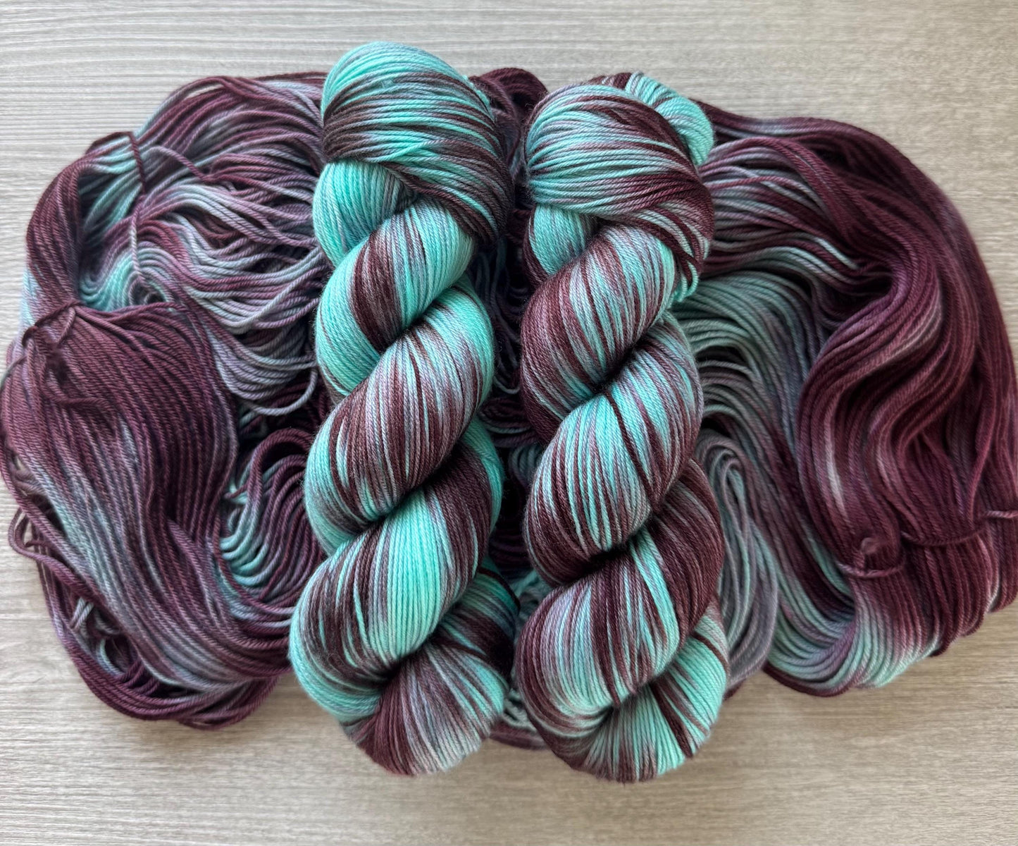Wait Till Your Father Gets Home Artisan Hand Dyed Yarn