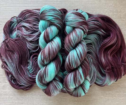 Wait Till Your Father Gets Home Artisan Hand Dyed Yarn