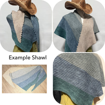 Winter Hues Sampler Hand Dyed Yarn Mini Skein Set