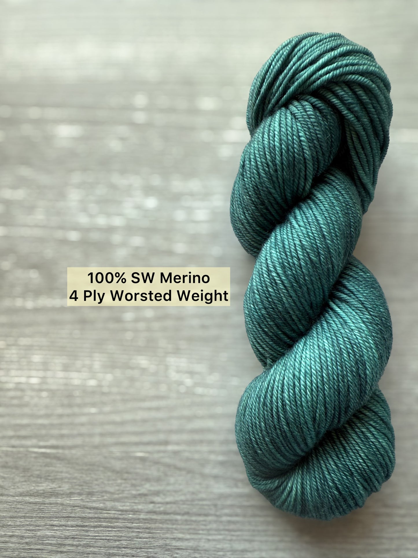 Winter Pine Artisan Hand Dyed Merino Wool Yarn