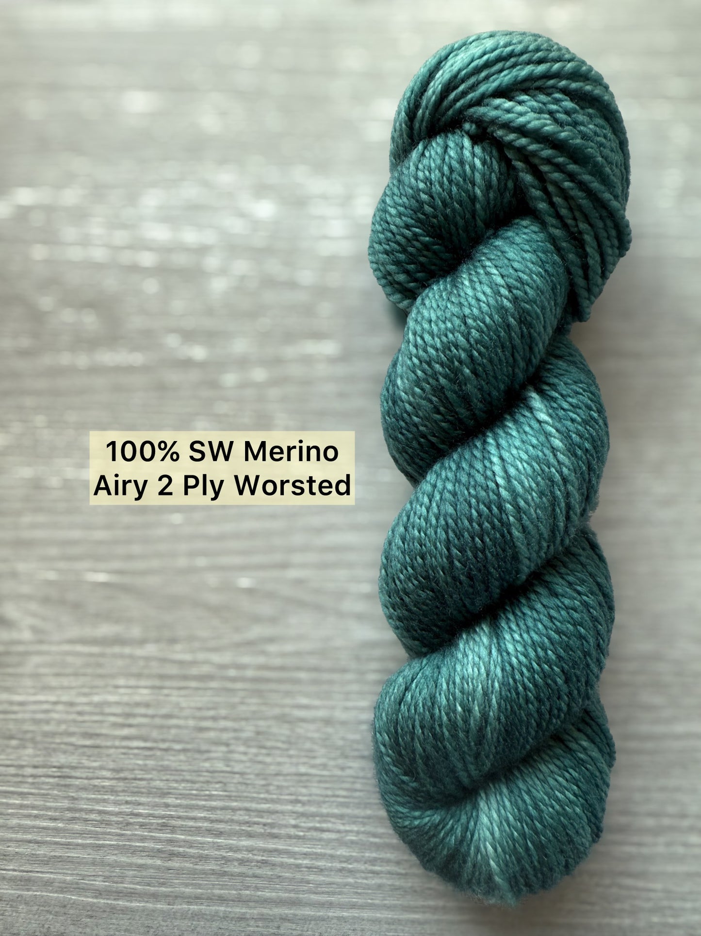Winter Pine Artisan Hand Dyed Merino Wool Yarn