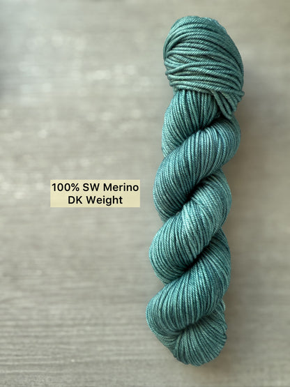 Winter Pine Artisan Hand Dyed Merino Wool Yarn