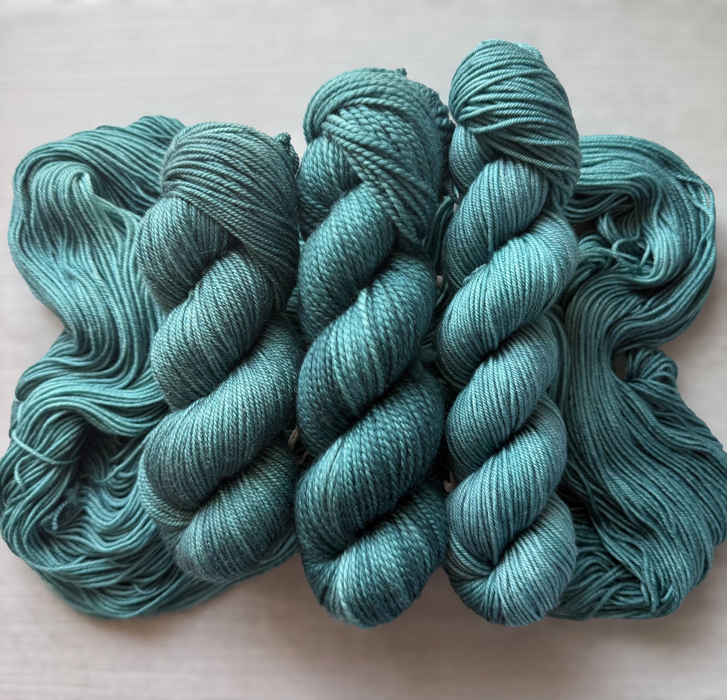 Winter Pine Artisan Hand Dyed Merino Wool Yarn