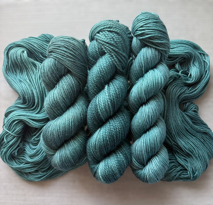 Winter Pine Artisan Hand Dyed Merino Wool Yarn