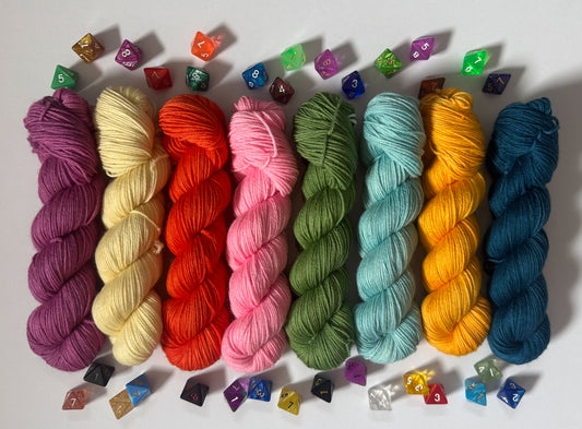 YOLO Shawl “Cheerful” Pallet Yarn and PDF Pattern Kit